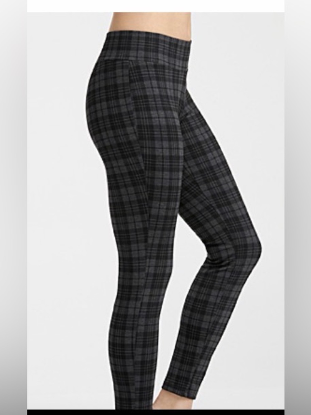 MeMoi contempo plaid shapping leggings-S/M